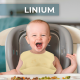 thumbnail image 4 of Kit Bebe LINIUM 3en1 Babero Cubiertos Plato Silicon Suave Color Beige, 4 of 9