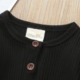 thumbnail image 3 of Okbabeha Newborn Baby Boy Girl One Piece Romper Jumpsuit Solid Ribbed Baby Boy Clothes  one-piece  Basic One Piece Outfits, 3 of 4