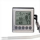 thumbnail image 3 of Termómetro Digital para Carne de Exterior con Doble Sonda para Cocinar en Barbacoa y Horno con Pantalla LCD Grande para Cocina., 3 of 7