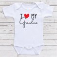 thumbnail image 2 of Odeerbi Baby Infant Boys Girls Clothes Baby Jumpsuit Romper Toddler Short Sleeve Letter Print T-Shirt Jumpsuit White 6-12 Months, 2 of 7