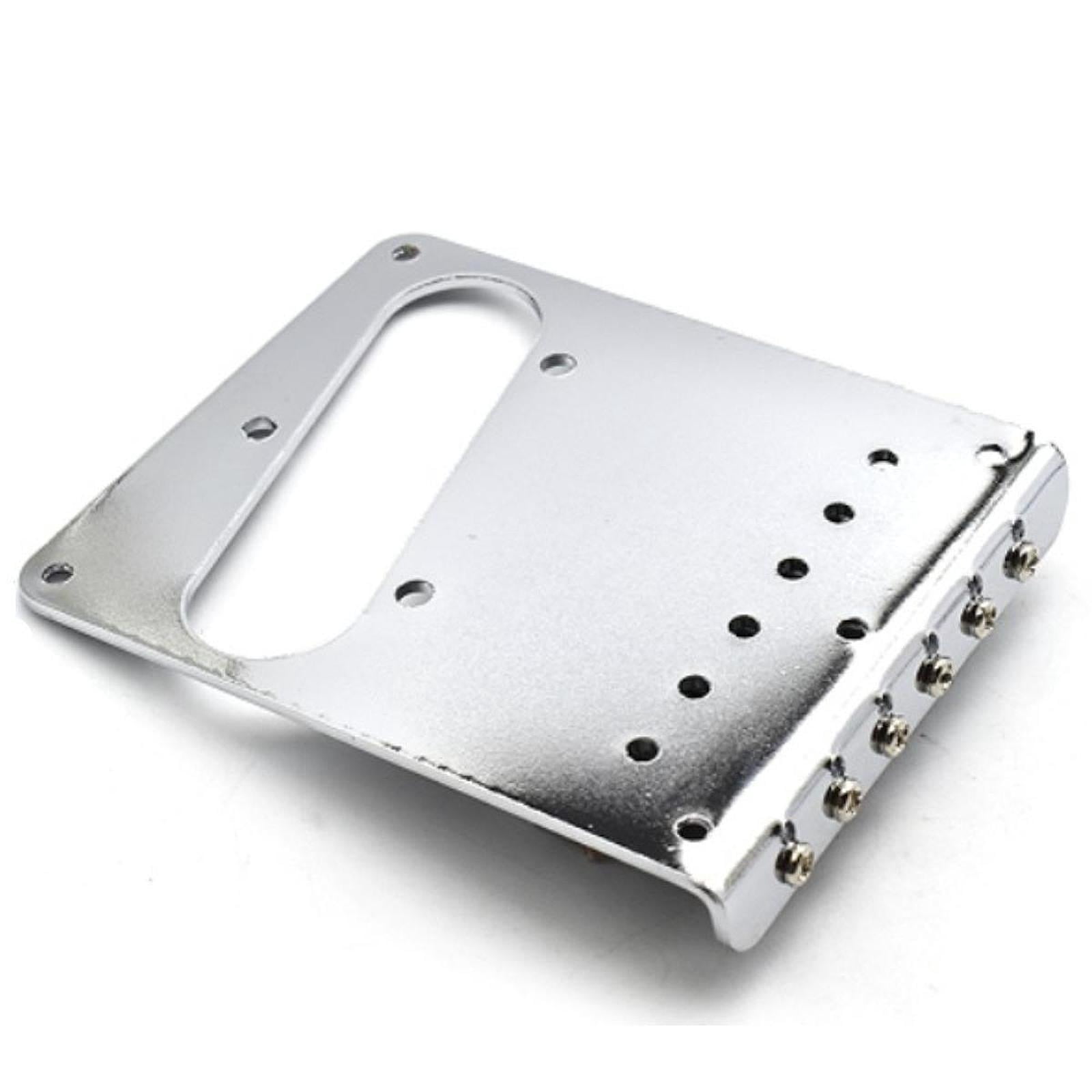Dualoai Electric Guitar Bridge for 6 String High Performance Sturdy Guitar Tailpiece