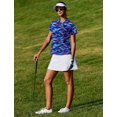 thumbnail image 4 of Pinspark Women's Golf Polo Shirts Short Sleeve Tennis Shirt Moisture Wicking Athletic T Shirt UV Protection Collared Sport Tops, 4 of 6