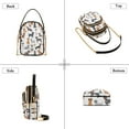 thumbnail image 3 of joogoo Women Different Cartoon Funny Dogs Chain Crossbody Bags Shoulder Handbag Phone Purse, 3 of 5