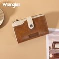 thumbnail image 3 of Wrangler Wallets for Women Slim Bifold Credit Card Holder, Brown, 3 of 7