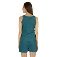 thumbnail image 4 of Bimba Solid 2 Pcs Nightwear Set For Women Sleeveless Shirt & Short Sleepwear, 4 of 6