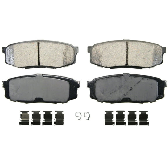 Wagner QuickStop ZD1304 Ceramic Disc Brake Pad Set Fits select: 2007-2021 TOYOTA TUNDRA, 2008-2022 TOYOTA SEQUOIA