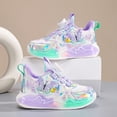 thumbnail image 6 of Willtoo Girls Kid's Butterfly Running Sneaker Tennis Mesh Athletic School Gym Lace-up Back to School Walking Shoes, 6 of 6