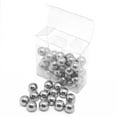 thumbnail image 2 of Camillus 0.5" Slingshot Ammo Balls for Catapult Slingshot - Durable Versatile Carbon Steel Outdoor Shooting Ammunition Balls with Silver Finish, 50 Pack, 2 of 15
