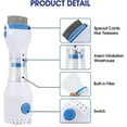 thumbnail image 3 of Pet Dog Flea Filter Remover, Electric Vacuum Head Lice Comb Brush, 3 of 3