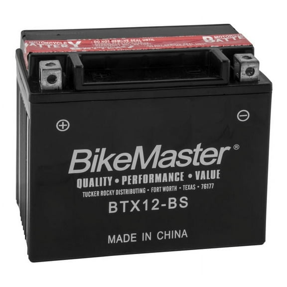 BikeMaster Maintenance Free Battery BTX12-BS for Honda FL350R Odyssey 1985