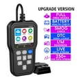thumbnail image 3 of Car Diagnostic Tool Battery Tester YM319 OBD2 Scanner Read Vehicle Information Check Engine System Multi-language Code Reader ,Sturdy and Compact, 3 of 6