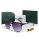 thumbnail image 4 of 2023lacoste Moda semi-rimless Hombres Gafas De Sol Marca De Lujo Gradiente Lente Medio Llanta De Las Mujeres UV400, 4 of 4