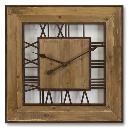 UPC 746427583695 product image for Melrose International Square Roman Numeral Wall Clock | upcitemdb.com