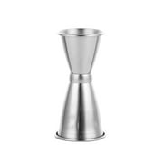 Farfi Stainless Steel Double Shaker Cup Bar Cocktail Jigger Liquor Measuring Tool (M)