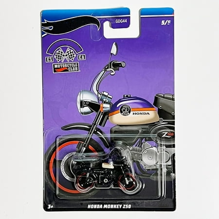 HW Motorcycle Club #5 Honda Monkey Z50 GDG44