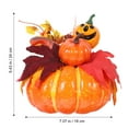 thumbnail image 3 of COMPUKAS 1 Set Pumpkin Decoration Kit with Foam, Cloth, Plastic & Silk for Festive Holiday Atmosphere Creation, 3 of 8