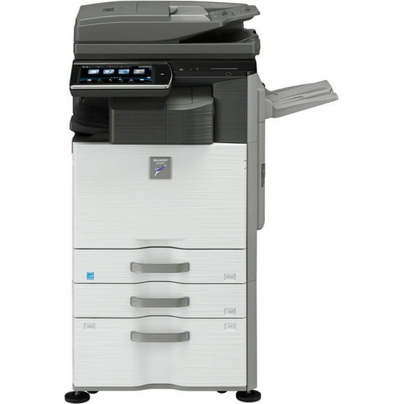 Sharp MX-M365N Monochrome Multifunction Laser Printer – 36ppm, A3/A4, Print/Copy/Scan, Duplex, Network, 1200 x 1200 DPI, 150-Sheet DSPF, 3GB RAM   320GB HDD