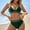 aa02_Green, variant on Elvqul Bikini for Women Two Piece Womens Swimsuit Black