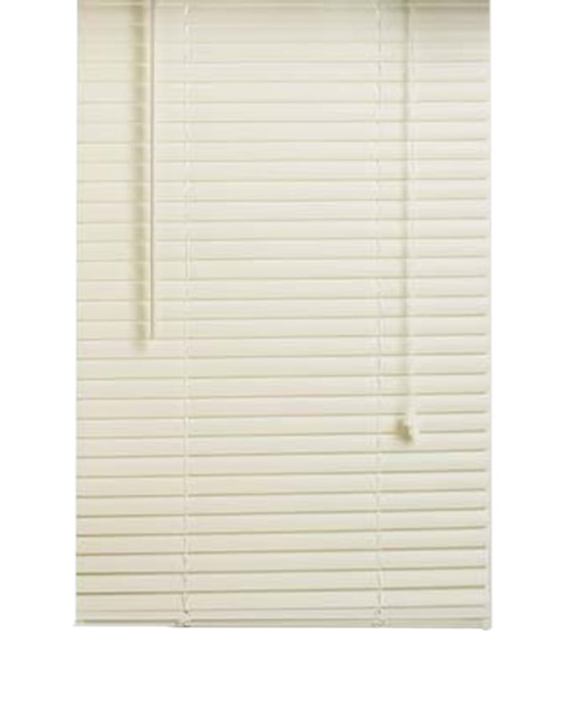 Moshells Home Decorative 32" Wide, 72" long Mini Blind, Alabaster