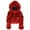 Red-3, variant on qolati Winter Coats for Women 2024 Hoodie Long Sleeve Fleece Soft Jackets Y2k Open Front Fluffy Short Coat Outerwear