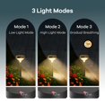thumbnail image 2 of Luces solares para sendero Linkind, 8 unidades, blanco cálido, resistentes al agua, 2 of 7