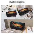 thumbnail image 5 of Bingfone Underwater Treasure Chest Print Pencil Case Large Capacity Pencil Pouch Pen Bag Office Stationery Organizer Multifunctional Pencil Bag for Women & Men, 5 of 6