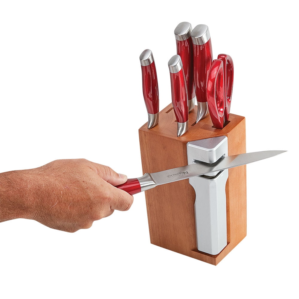 New England Cutlery 7 Piece Set with Sharpener