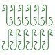 thumbnail image 3 of 50 ganchos de adorno de Navidadgancho colgante de árbol de Navidad de Metalgancho S (verde) Ndcxsfigh Para estrenar, 3 of 3