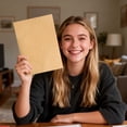 thumbnail image 2 of A5 Blank Hardcover Notebook for Daily Journaling, 180 Pages Thick Unlined Paper for Bullet Journal and Sketching, Portable Kraft Writing Notebook for Home Office Travel, Yellow, 2 of 7