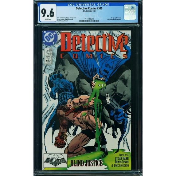 Detective Comics #599 - CGC 9.6 Comic Book