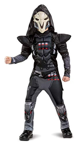 Muscle Padded Jumpsuit Overwatch McCree Costume Video Game Inspired Character Outfit for Kids
