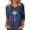Navy, variant on Active Tops Women Short Sleeve Athletic Tops Loose Womens Tops Neck Tee Shirt Women Running Shirt Womens Short Sleeve Raglan Tee Women Running Long Sleeve Women Thin Long Sleeve Blue XL