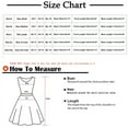 thumbnail image 4 of Jophufed Women's Summer Halter Neck Sleeveless Mini Dress Loose Irregular Tank Top Pleated Dress Short Beach Dress Sundress, 4 of 4