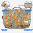 thumbnail image 4 of J World Women'S Thomas 16" Messenger Bag With Laptop Sleeve For School And Travel, Retro Bloom, 4 of 7