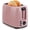 Pink, variant on 2-Slice Toaster for Bread & Bagel, 7 Adjustable Browning Shades | 1.3in Extra Wide Slots, 750W Even Double-Side Toasting, Defrost Reheat Cancel Modes, Removable Crumb Tray & Cord Storage