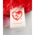 thumbnail image 6 of Ty Beanie Boos - Charming the Monkey  – Medium  – Glitter Eyes  – Valentine's Day, Medium size  - Stuffed Animal, 6 of 6