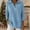 Blue, variant on WTXUE Women's Sequin Polo Neck Knit Sweaters Sparkle Casual Long Sleeve Blouses Shimmer Glitter Sweatshirt Party Loose Fit Shirts Tunic Tops Trendy Basic Pullover Sweaters Black L