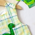 thumbnail image 5 of JUMEYU Unisex Newborn Baby Clothes Unisex Baby Jumpsuit Infant Boys Girls Romper One-Piece Outfit 0 3 6 9 12 18 24 Months (Light Yellow,6-12 Months), 5 of 8