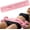 Pink, variant on Hip Thrust Belt for Dumbbells, Kettlebells & Plates, Adjustable Booty Belt with Slip-Resistant Padding, Comfortable Glute Bridge Weight Belt for Home & Gym Workouts
