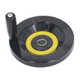 thumbnail image 1 of Control Handwheel, 16x160mm Engineering Plastic Lathe Hand Wheel  For Milling Machine, 1 of 8