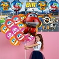 thumbnail image 5 of Super Wings Party Supplies Balloons Cake Topper Birthday Set Decorations Kit Fans, 5 of 7