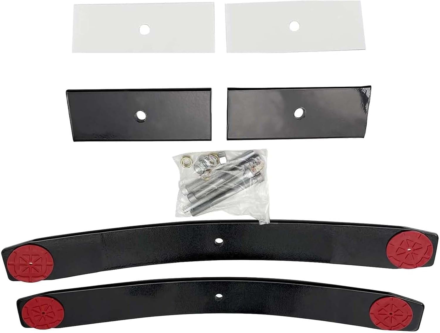 Front 1.5"-2" Rear 1.5"-2" Add A Leaf Lift Kit for 1987-1995 Jeep Wrangler YJ, Leaf Spring Leaf Pack Suspension Leveling Lift Kit
