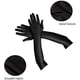 thumbnail image 5 of Accesorios De Los Años 20 Conjunto De Flapper Para Mujer Accesorios De Disfraz De Gatsby Incluyendo Diadema De Plumas Guantes Collar Soporte Para Cigarrillos Negro Pendiente, 5 of 5