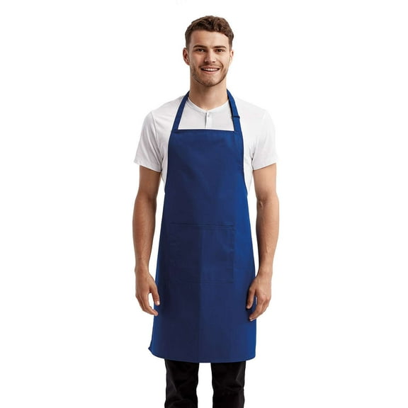 Artisan Collection by Reprime RP154 Unisex 'Colours' Sustainable Pocket Bib Apron