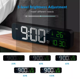 thumbnail image 5 of Reloj De Pared Digital Led Con Termómetro Alarmas Y Fecha, Negro, 5 of 5