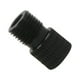 thumbnail image 5 of Adaptador de aleación de aluminio de estilo francés a estilo estadounidense para bicicleta MTB BMX CNC, convertidor de aire para neumáticos (negro), 5 of 5