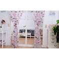 thumbnail image 5 of 100 X 84 Curtains Double Window Curtains Sheer Curtain Cover Tulle Door Window Peony Brilliant Screens PK Balcony Home Decor Curtain Single Panel, 5 of 8