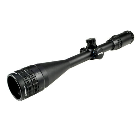 Sniper Long Distance Hunting Rifle Scope; Front AO Parallax Adjustment; 6-24 Magnification; 50mm Objective (Best Scope For Long Distance Shooting)