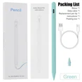 thumbnail image 1 of DEBGFS 1st 2nd Generation Pencil Pen Stylus For Apple iPad 6th 7th 8th 9th 10th Gen Pro,Green, 1 of 10