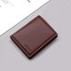 thumbnail image 1 of Cartera corta para hombre con cremallera Cartera para hombre Cartera pequeña sencilla y fina Cartera informal de moda para licencia de conducir, 1 of 1